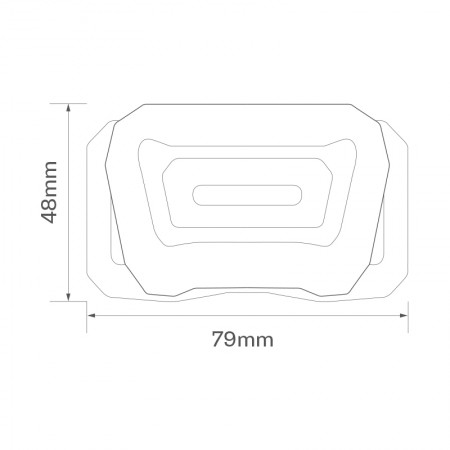 USB Rechargeable Head Torch